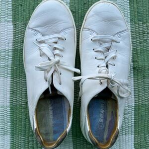 White Leather Men's Shoes